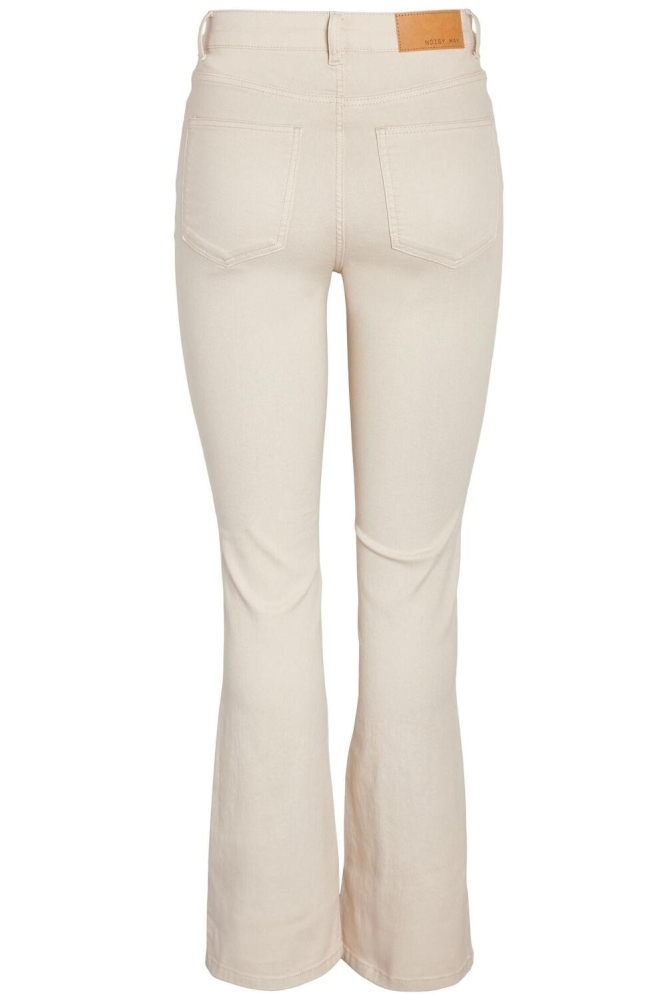NMSALLIE HW FLARE JEANS OATMEAL NOO 27029277 OATMEAL